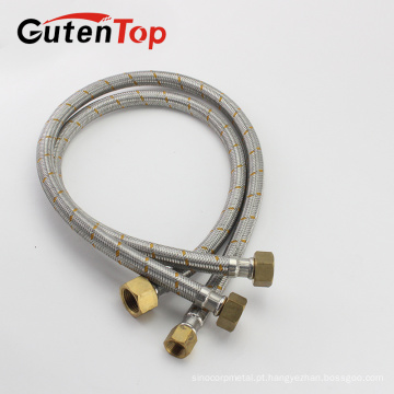 GutenTop Alta Qualidade e Bom Preço de Aço Inoxidável Tubo Trançado 304 SS PTFE Mangueira